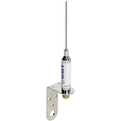 Scout 3' Stainless VHF Whip 3dB w/Bracket f/Sailboats - No Cable [PF AN NVHF00012T]