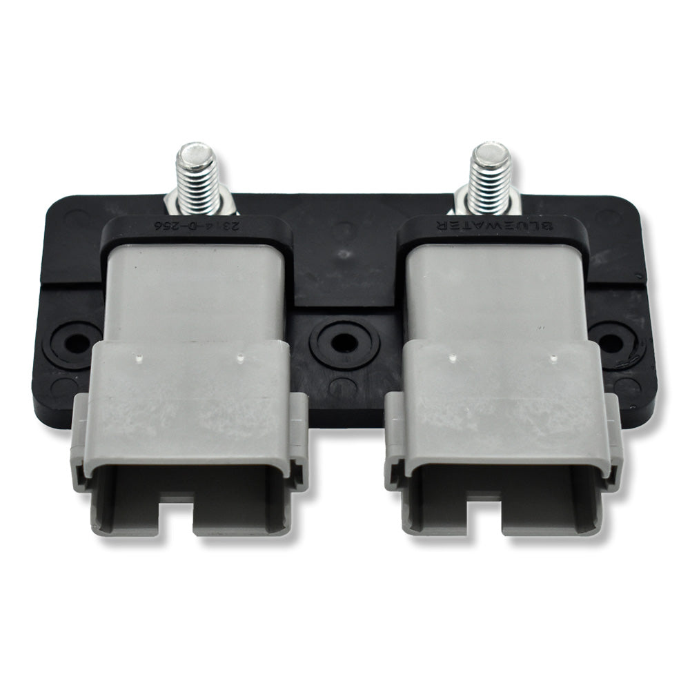 Bluewater Dual 12 Position Male Sealed Deutsch Connector Busbar - 5/16" Stud [2314-D-256]