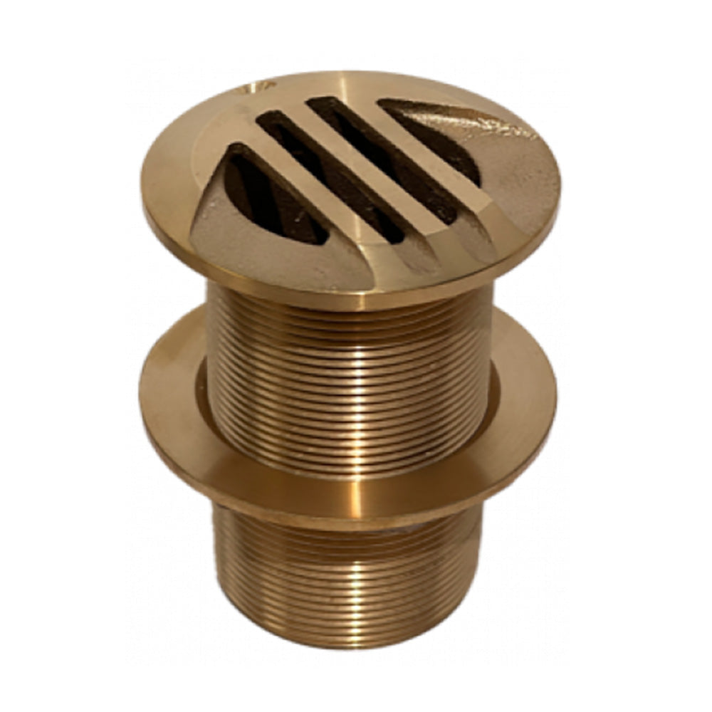 GROCO 1" Slotted Hi Speed Thru-Hull w/Nut [HSSLTH-1000-W]