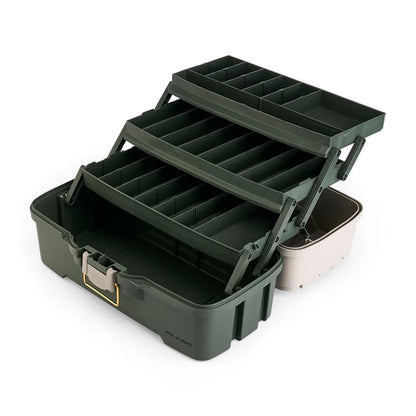 Plano Three-Tray Tackle Box - Green/Tan [P000407]