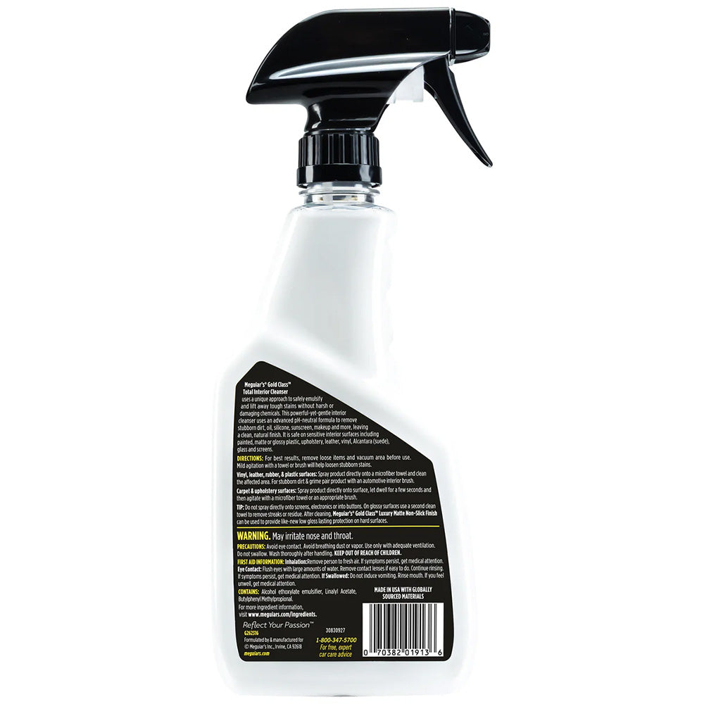 Meguiar's Gold Class Total Interior Cleanser - 16oz [G262316]