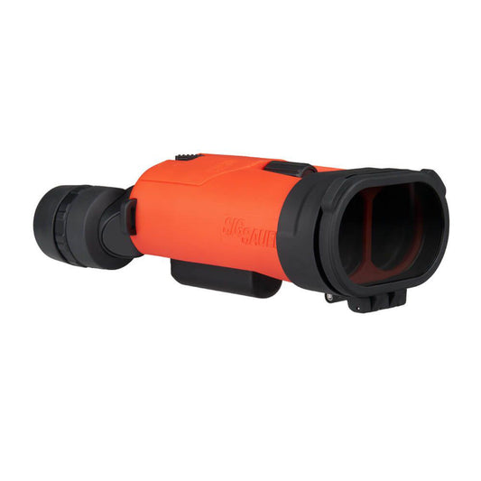 SIG SAUER ZULU6 HDX Stabilized Marine Binocular w/Polarized Flip Lens - 16x42mm - Orange [SOZ6WP16M]