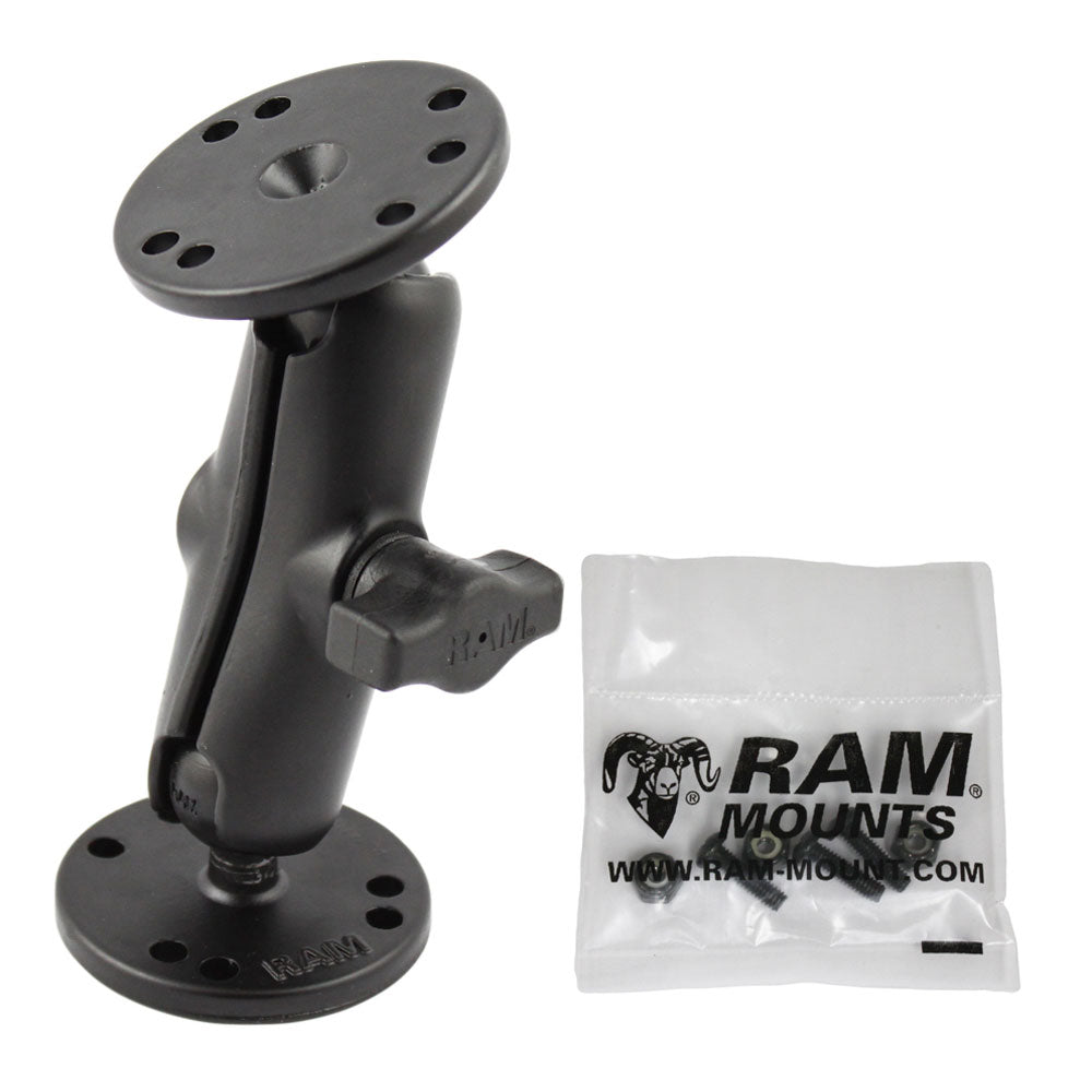 RAM Mount 1" Ball Light Use Surface Mount f/Garmin echo 100, 150, 300c [RAM-B-101-G4]