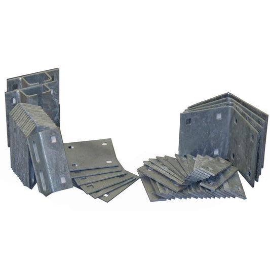 Dock Edge Dock 2 Go Modular 6' x 12' Floating Dock Hardware Kit [DE85272F]