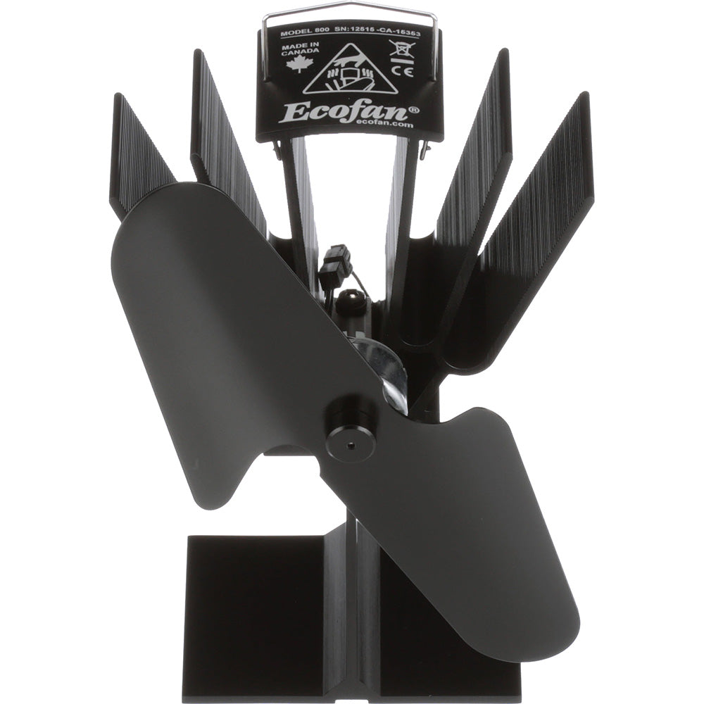 Ecofan by Caframo Original Heat Powered Stove Fan - Black Blade [800CAXBX]