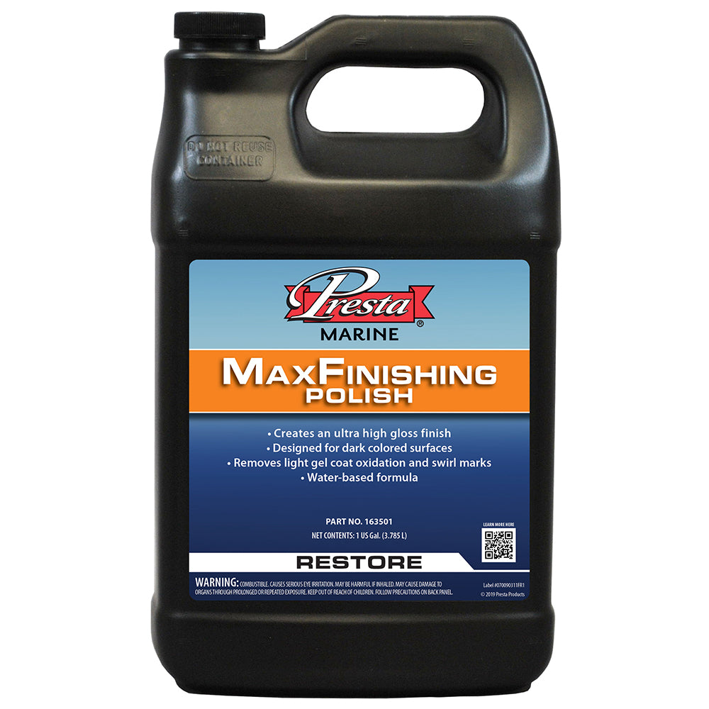 Presta MaxFinishing Polish - 1-Gallon [163501P]