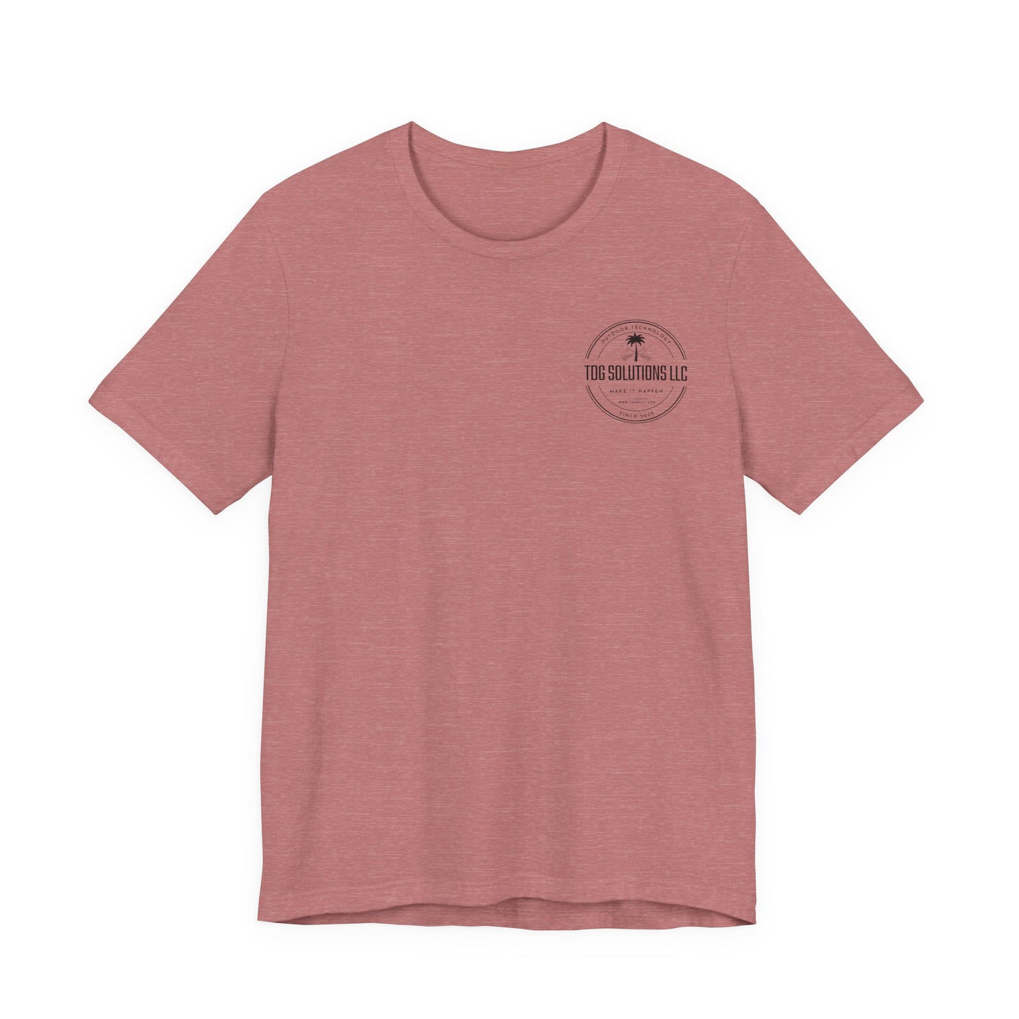 Semi-Sub Surf Club T-Shirt — Retro Tactical Operator Logo Surf Graphic Tee | TDG Solutions Log Front | Semi-Sub Surf Club Logo Back