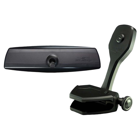 PTM Watersports Mirror/Bracket Kit w/VR-140 PRO Mirror  ZXR-300 (Black) [P12848-2300TEBBK]