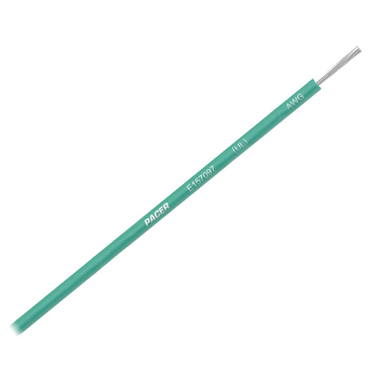 Pacer Green 14 AWG Primary Wire - 25  [WUL14GR-25]