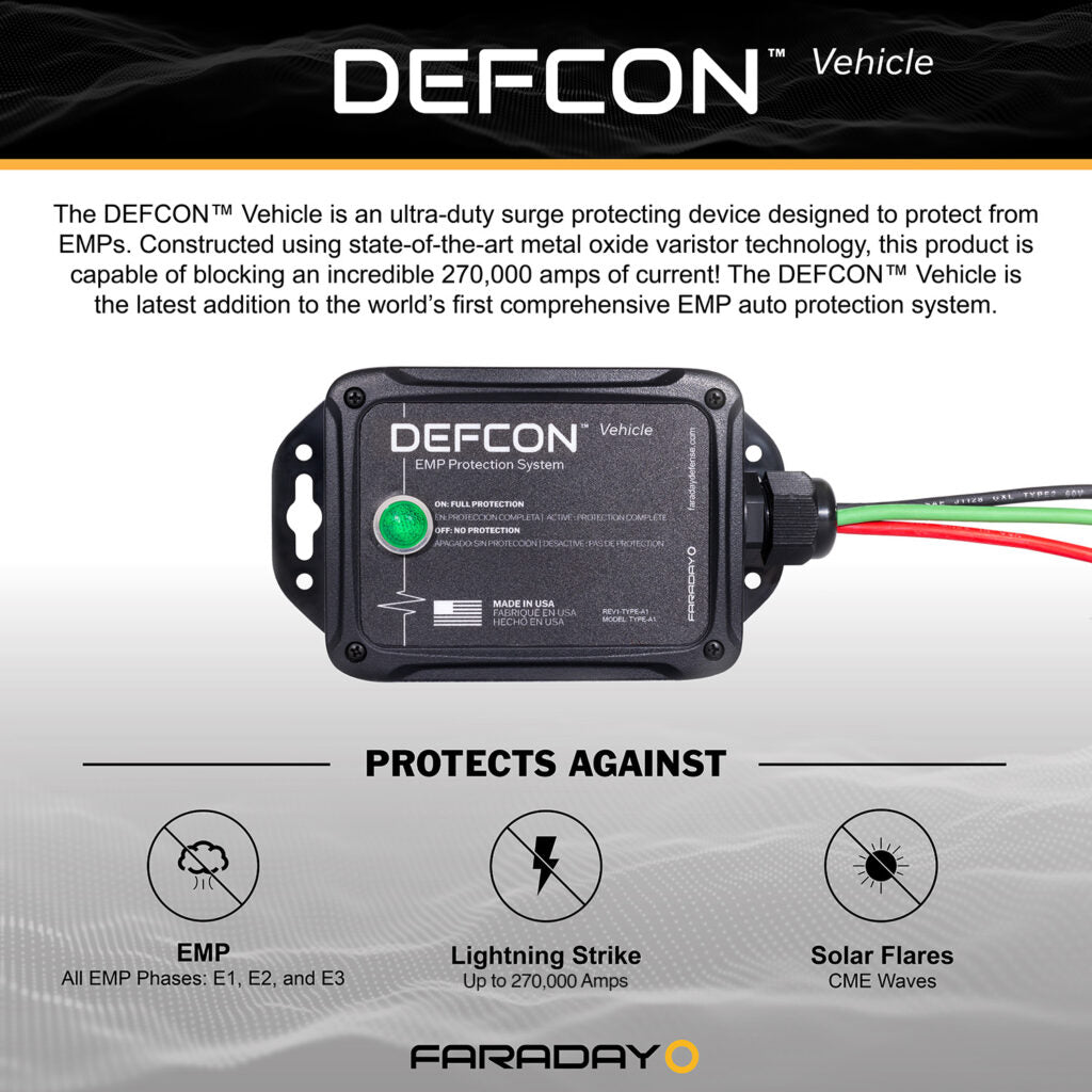 DEFCON™ Vehicle EMP Protection System