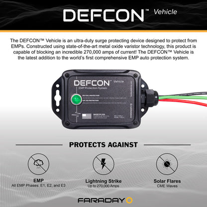 DEFCON™ Vehicle EMP Protection System