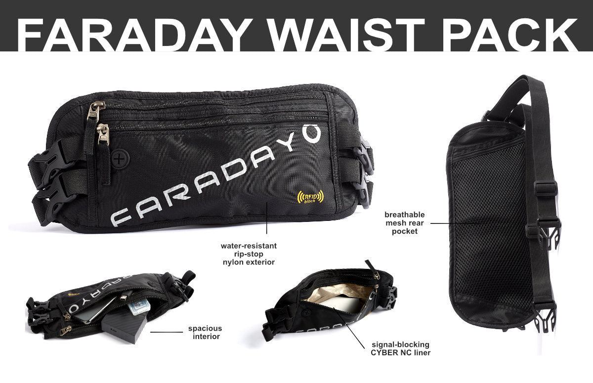 Faraday Waist Pack – RFID Belt Bag