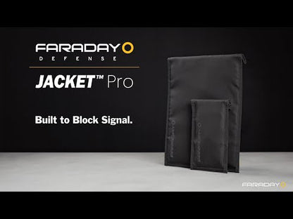 JACKET Pro Faraday CORDURA® Laptop Bag – Magnetic Closure (9.5″ x 13″)